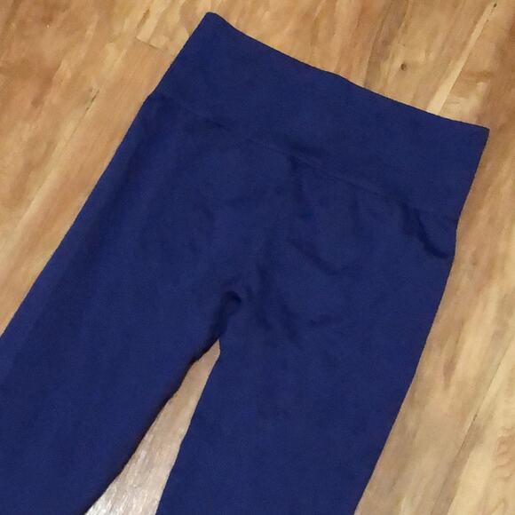 Fabletics Indigo Seamless High-Waisted Leggings Size Small - Picture 1 of 6